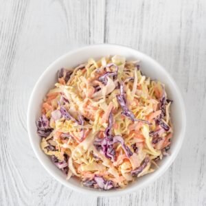Bowl of Coleslaw salad