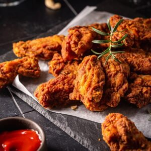 Buffalo style chicken wings