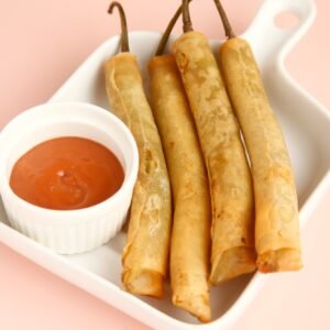 Freshly cooked Filipino food called Dynamite