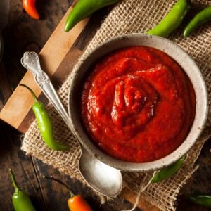 Hot Spicy Red Sriracha Sauce